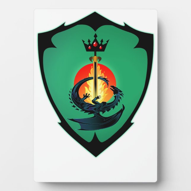 Rethven Coat of Arms Plaque (Front)