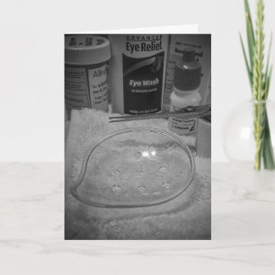 "Retinal Remedy" Get Well Card