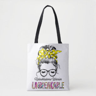 Retinoblastoma Awareness Ribbon Support Gifts Tote Bag