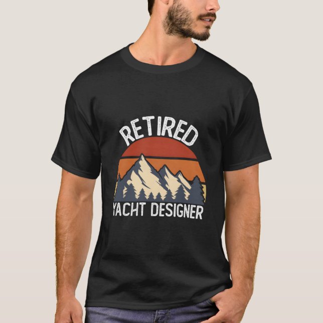 Retire For 2023 Retired Yacht Er T-Shirt (Front)