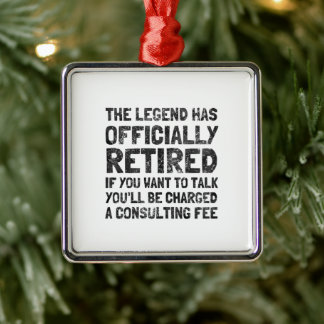 Retired 2020 metal tree decoration