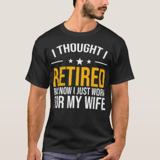 Retired 2021 Funny Retirement  for Pensioner & Ret T-Shirt