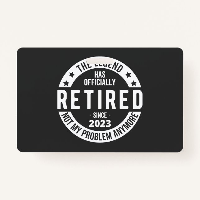 retired 2023 ID badge (Front)