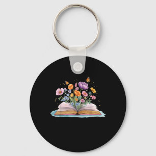 Retired 2026 Floral Book A New Chapter Begins Key Ring