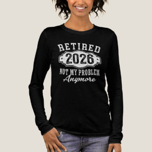 Retired 2026 Funny Retirement 2026 Men Women Tri-Blend Shirt