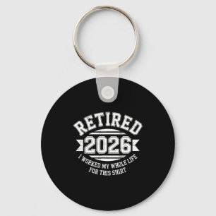 Retired 2026 worked whole life for this shirt men key ring