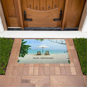 Retired - Aaah...Retirement Doormat