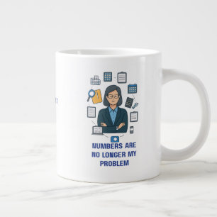Retired Accountant Mug – Funny Retirement Gift