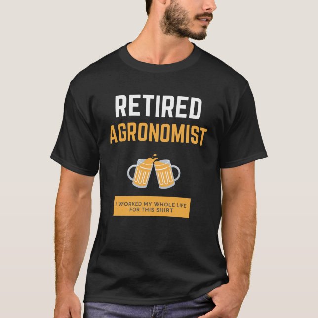 Retired Agronomist T-Shirt (Front)
