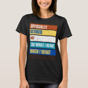 Retired Aide Retirement Retired Aide T-Shirt