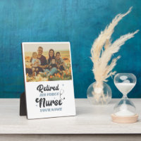 Retired Air Force Nurse Retirement Custom Photo