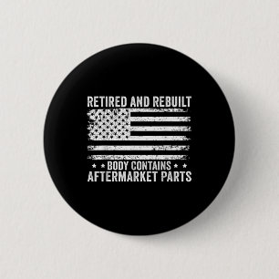Retired And Rebuilt Body Contains Aftermarket Part 6 Cm Round Badge