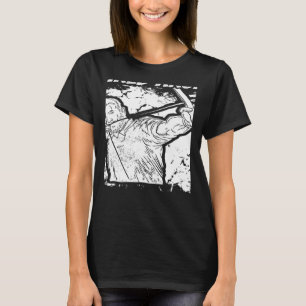 Retired Archer  Bowman Bow Archer Archery Granddad T-Shirt