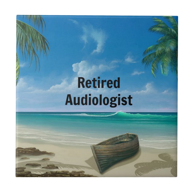 Retired Audiologist Tile (Front)