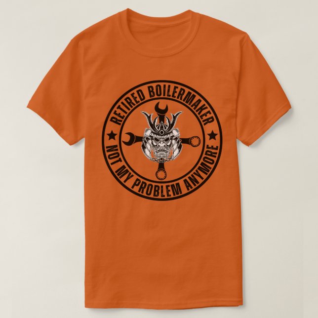 Retired Boilermaker 10 T-Shirt (Design Front)
