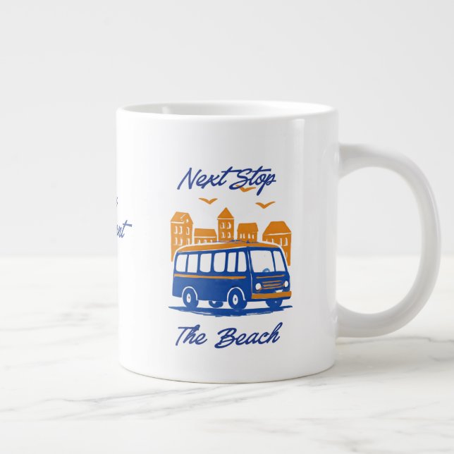 Retired Bus Driver Mug – Funny Retirement Gift (Right)