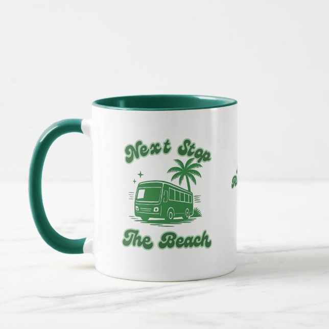 Retired Bus Driver Mug – Funny Retirement Gift (Left)