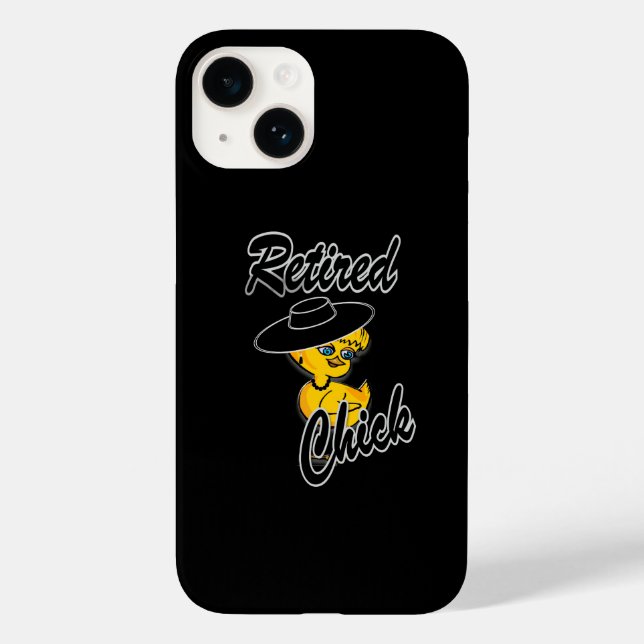 Retired Chick #4 Case-Mate iPhone Case (Back)