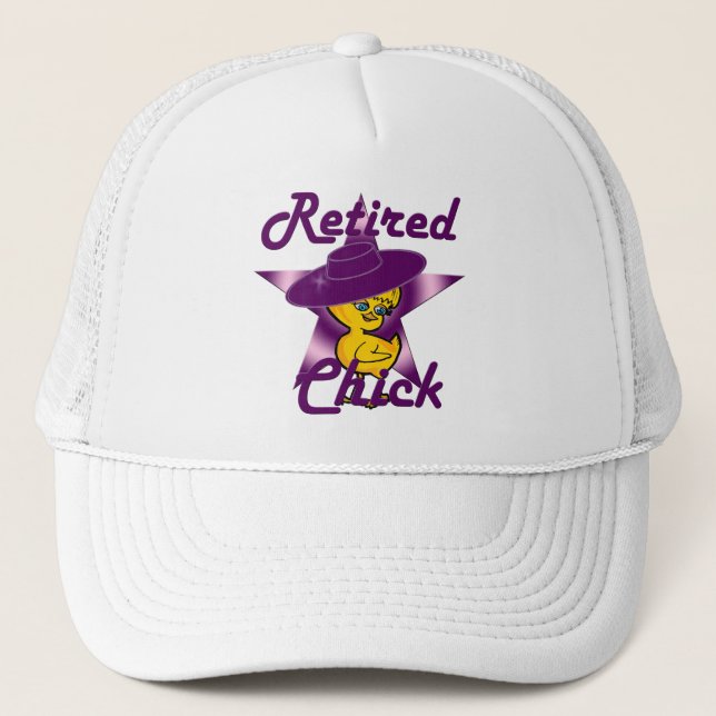 Retired Chick #9 Trucker Hat (Front)