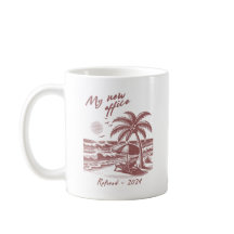 Retired coworker mug