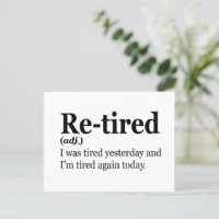Retired Definition Funny Retirement Father Gift