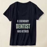 Retired dentist Funny vintage retirement gift