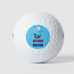 Retired Doctor, Stethoscope and Golf Ball Design