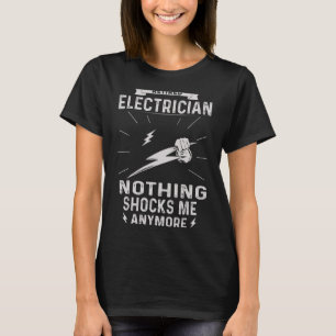 Retired Electrician Electrician Grandpa Men T-Shirt