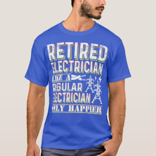 Retired Electrician Shirt Like a Regular Doctor