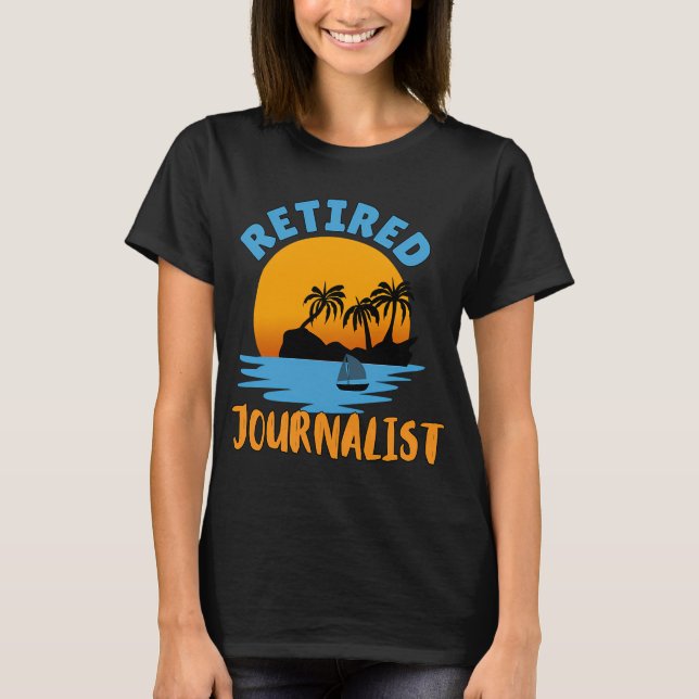 Retired Electrician T-Shirt (Front)