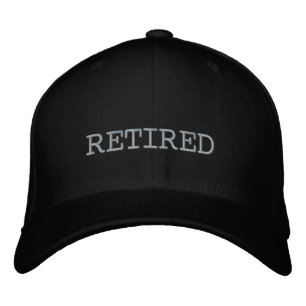 RETIRED EMBROIDERED HAT