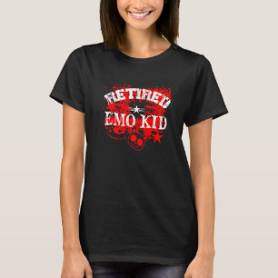 Retired Emo Kid  Emo Goth  1 T-Shirt
