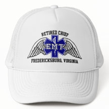 Retired EMT Customisable Hat