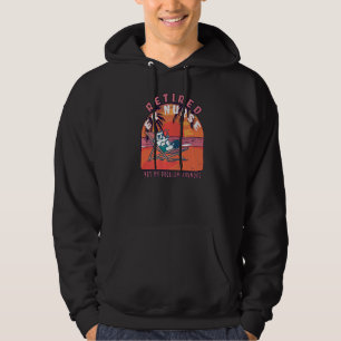 Retired Er Nurse  Vintage Retirement Hoodie