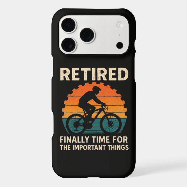 Retired Finally Time For The Important Things  (Back)