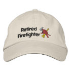 Retired Firefighter Embroidered Hat