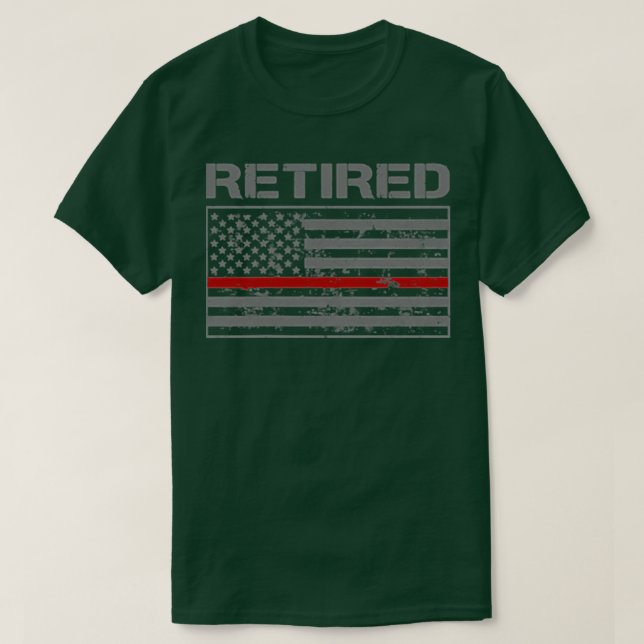 Retired Firefighter Gifts Firefighter Retirement G T-Shirt (Design Front)