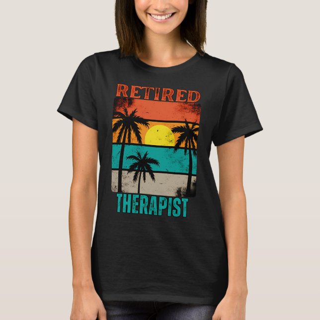 Retired Firefighter  Going Fishing T-Shirt (Front)