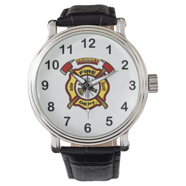 RETIRED FIREFIGHTER WATCH (Front)