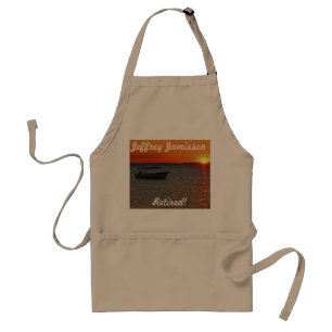 Retired - Fishing Boat Apron, Tan Standard Apron