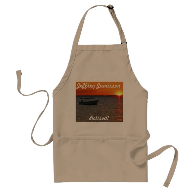 Retired - Fishing Boat Apron, Tan Standard Apron (Front)