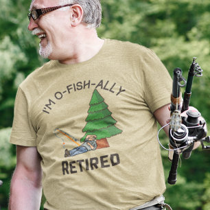 Retired Fishing T-Shirt