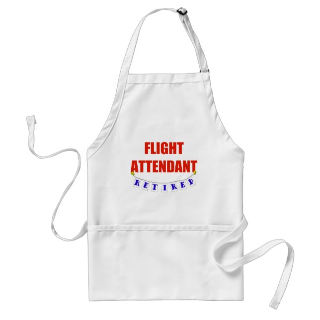 RETIRED FLIGHT ATTENDANT STANDARD APRON (Front)