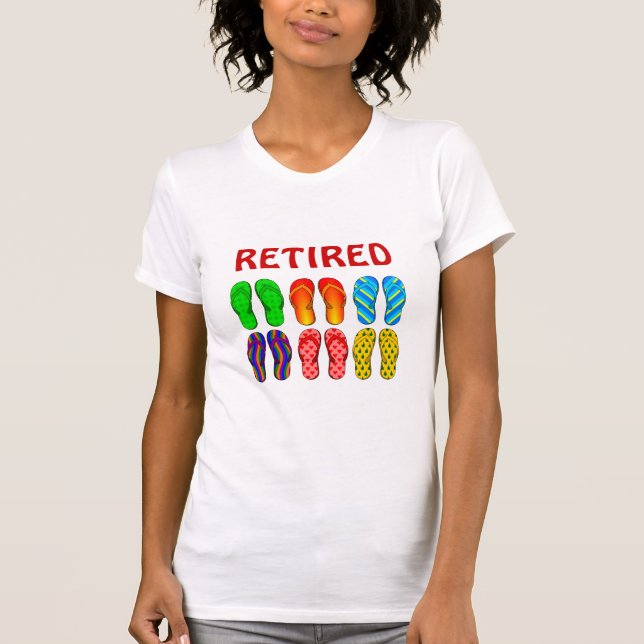 RETIRED - Flip Flops, popular design T-Shirt (Front)