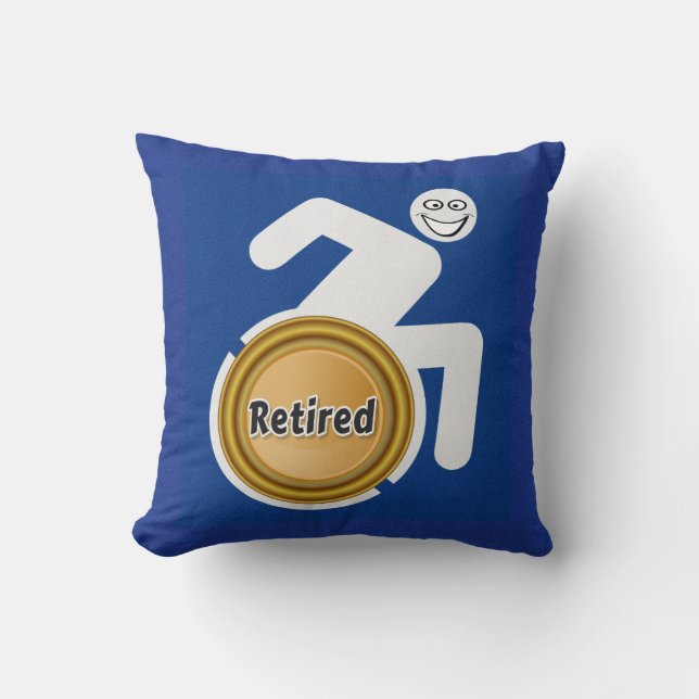 Retired Handicapped Cushion (Front)