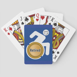 Retired Handicapped Playing Cards