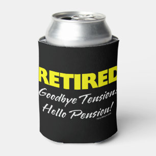 Retired Hellow Pension (Dark) Can Cooler