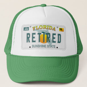 Retired in Florida hat