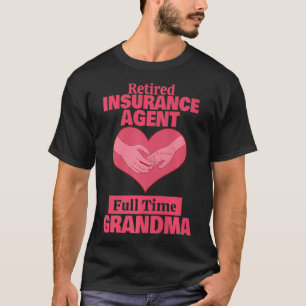 Retired Insurance Agent Grandma Retirement Premium T-Shirt