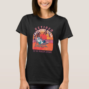 Retired Inventory Clerk  Vintage Retirement T-Shirt